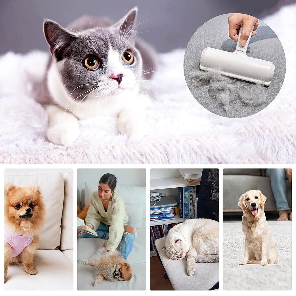 FurAway Reusable Pet Hair & Lint Remover Roller